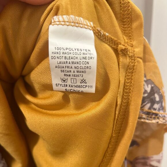 Fall Color Women’s Maxi Floral Dress Small - Picture 4 of 5